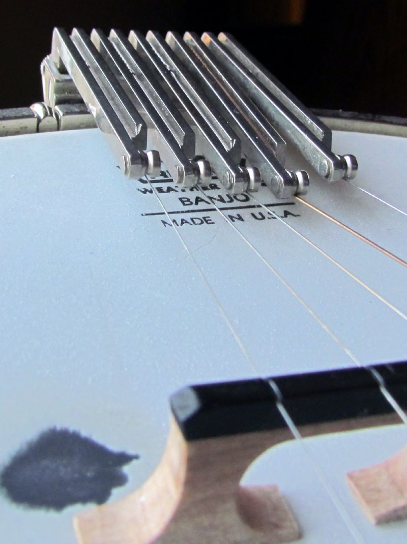 Oettinger 5-String Adjustable Finger Tailpiece - Ome Banjos