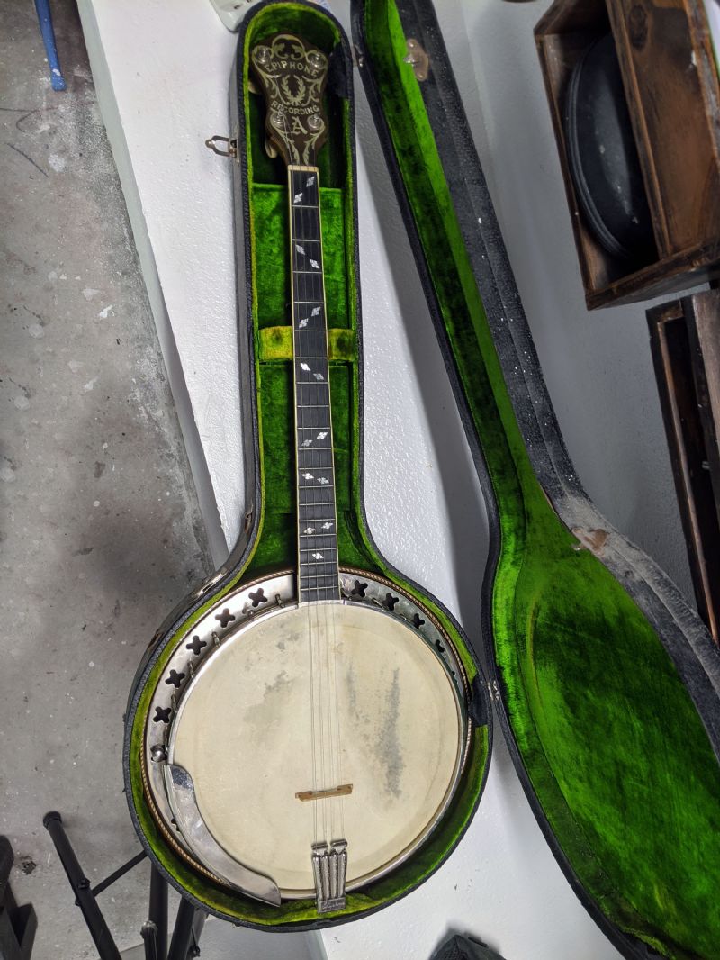 epiphone banjo identification