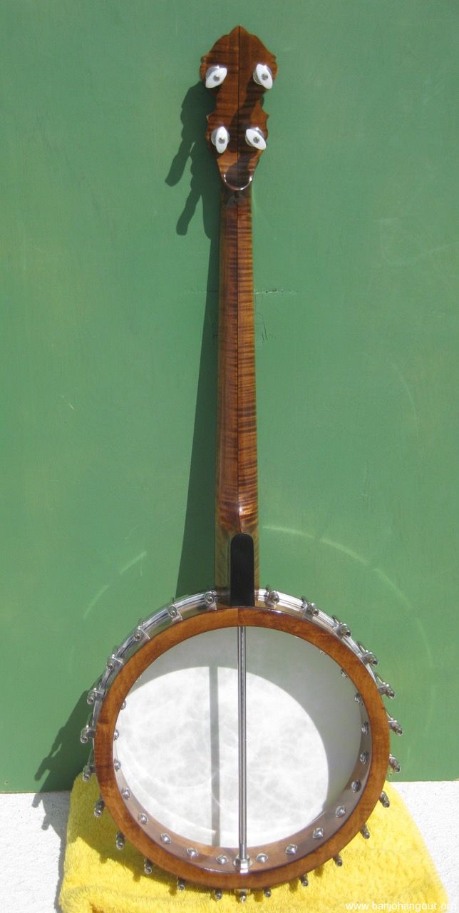 Custom Wildwood Tenor Banjo - Used Banjo For Sale at BanjoBuyer.com