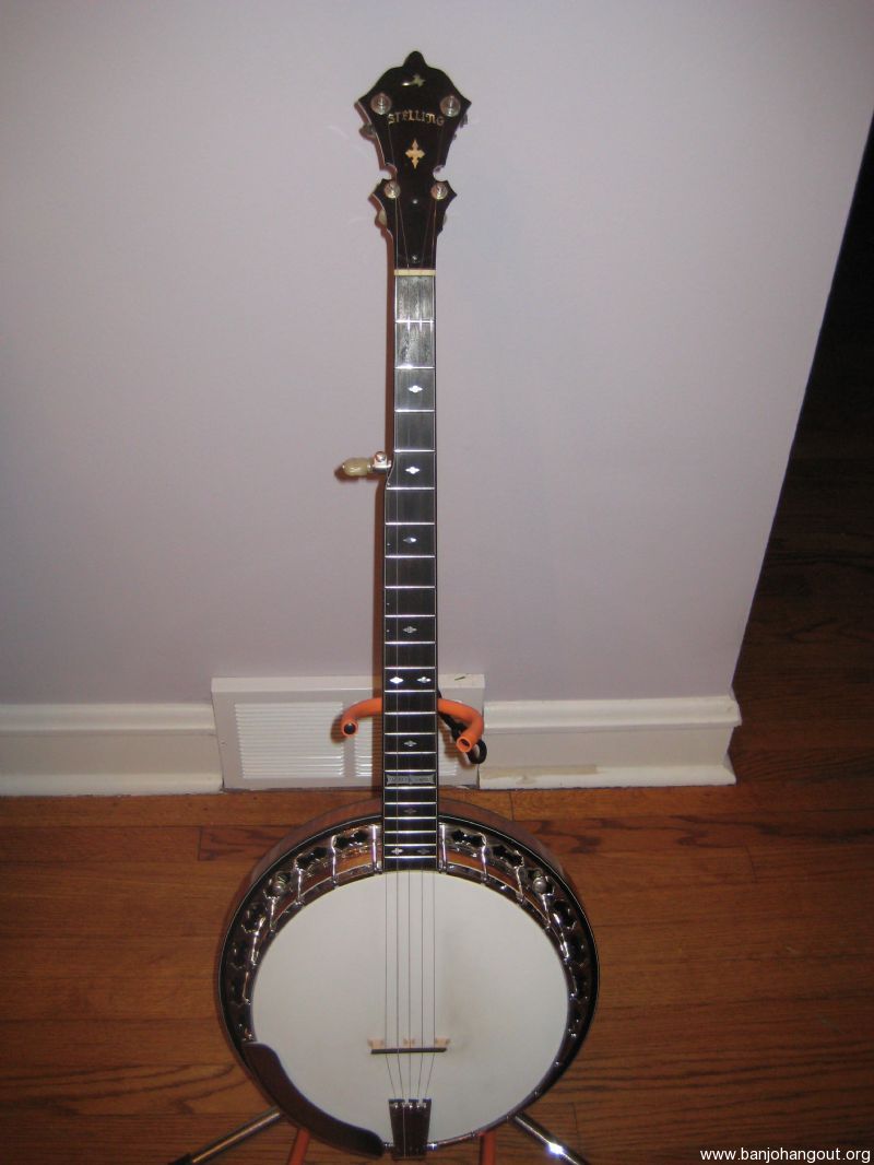 1981 Stelling Whitestar Banjo - Used Banjo For Sale at BanjoBuyer.com