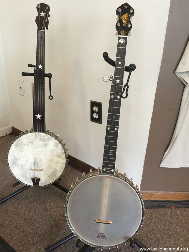banjo changing between nylon and metal strings