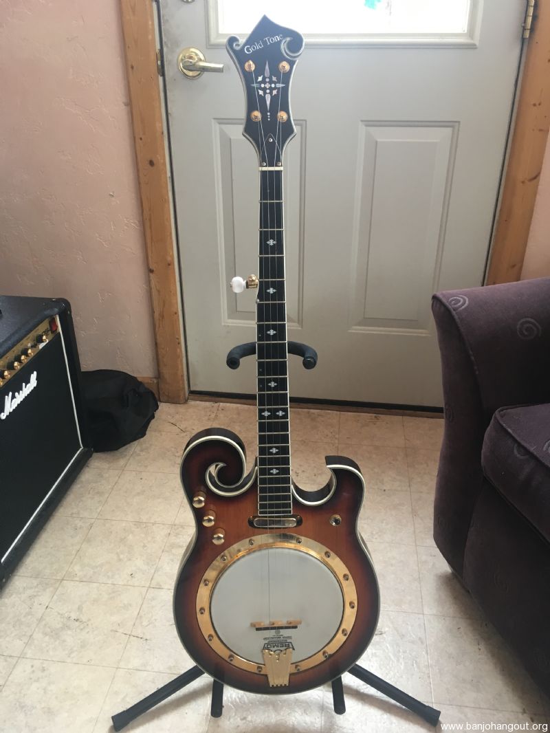 Gold Tone ebm5 electric banjo Used Banjo For Sale at