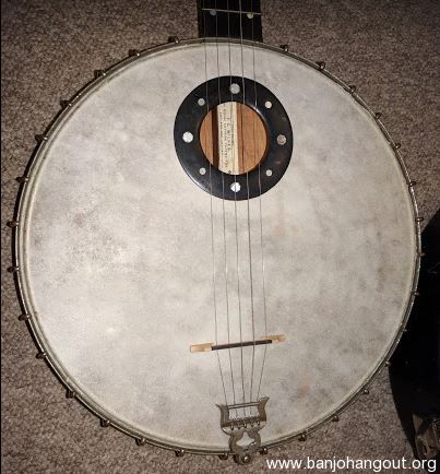 F.C Wilkes patented sound hole banjo 1894-1910 - Used Banjo For Sale at ...