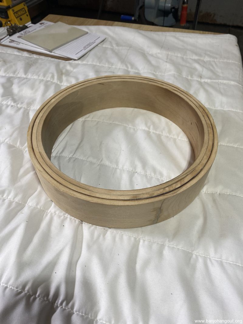 3-Ply Maple Banjo Rim - Banjo Hangout