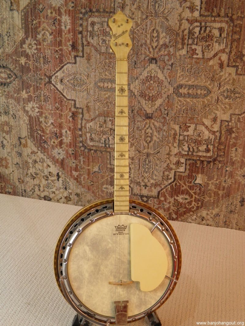 c. 1930's Stromberg Concertone Top Tension Style Tenor Banjo 