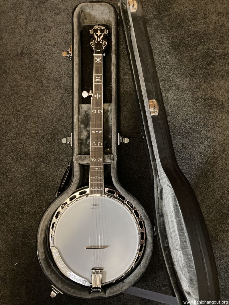 Washburn b16 deals banjo for sale