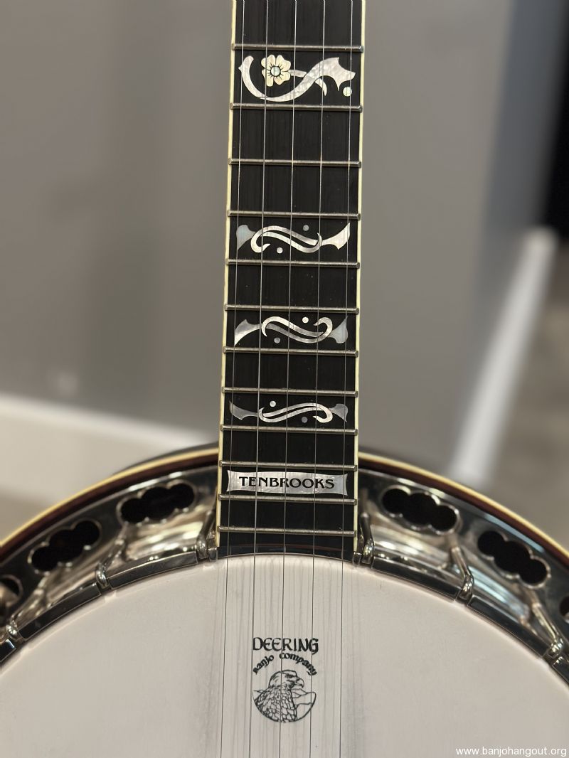 Deering Tenbrooks Saratoga Star - autographed by Jens Kruger! - Banjo ...