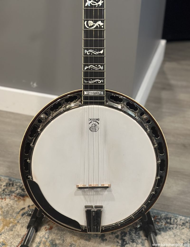 Deering Tenbrooks Saratoga Star - autographed by Jens Kruger! - Banjo ...