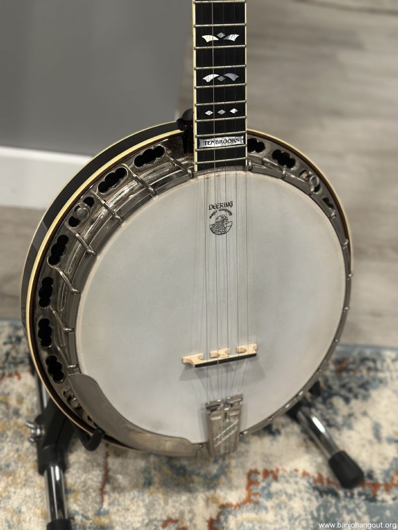 Deering Tenbrooks Legacy w/ Jens Kruger Ring and UPGRADED neck - Banjo ...