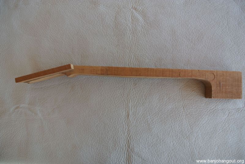 SOLD: Mahogany Banjo Neck Blank - Well Aged - Banjo Hangout