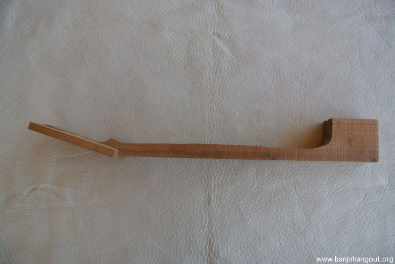 SOLD: Mahogany Banjo Neck Blank - Well Aged - Banjo Hangout