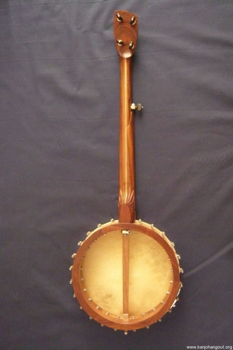 Handmade 12” 255” Scale Walnut Open Back Banjo Uk Based Used Banjo