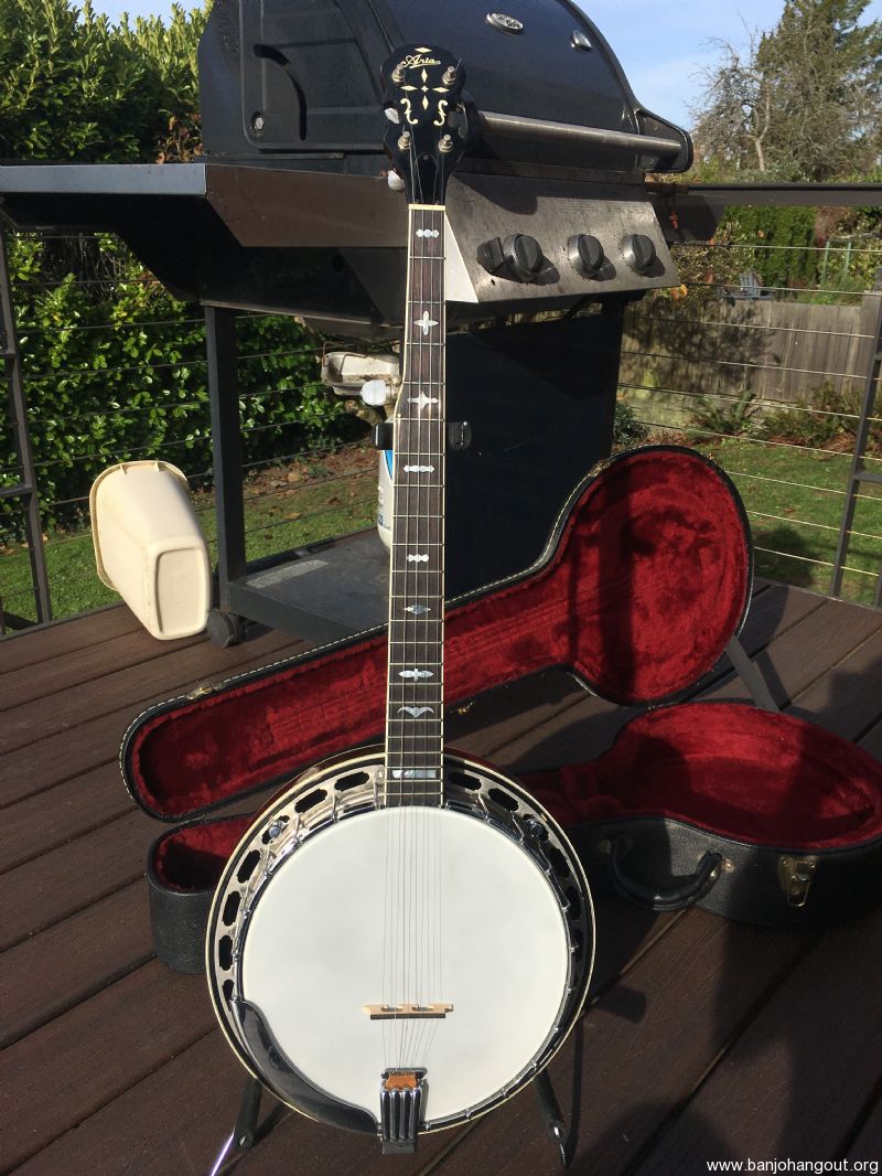 Aria Resonator Banjo Exact Copy Of Gibson Rb 250 Used Banjo For Sale At Banjobuyer Com