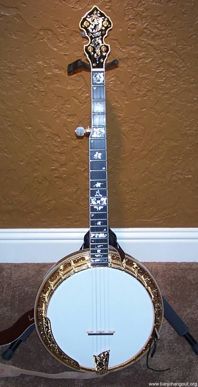 2006 OME Wildflower Bluegrass Banjo (SN 4555) - Used Banjo For Sale at ...