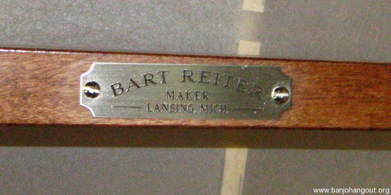 Bart Reiter Standard A scale (Ab) for sale - Used Banjo For Sale at ...