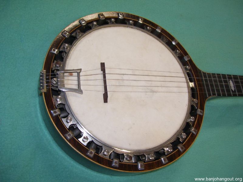 1930's Windsor Artiste Model 4 5 String Zither Banjo Brazilian Rosewood ...