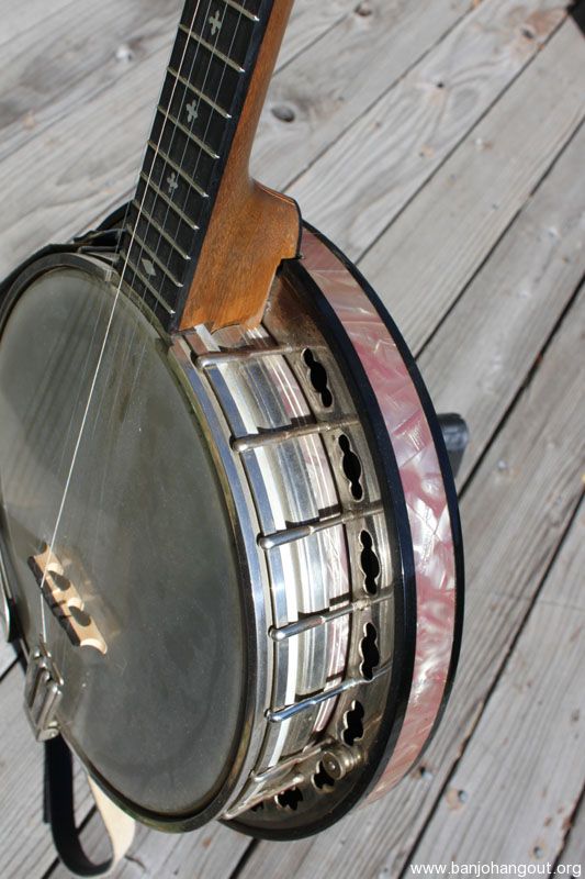 recording king songster resonator banjo