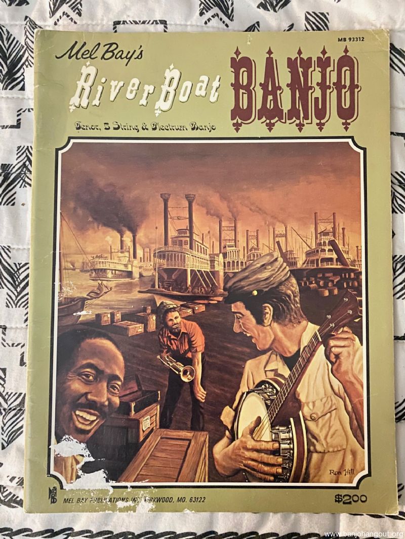 MEL BAYS RIVERBOAT BANJO vintage music book - Banjo Hangout