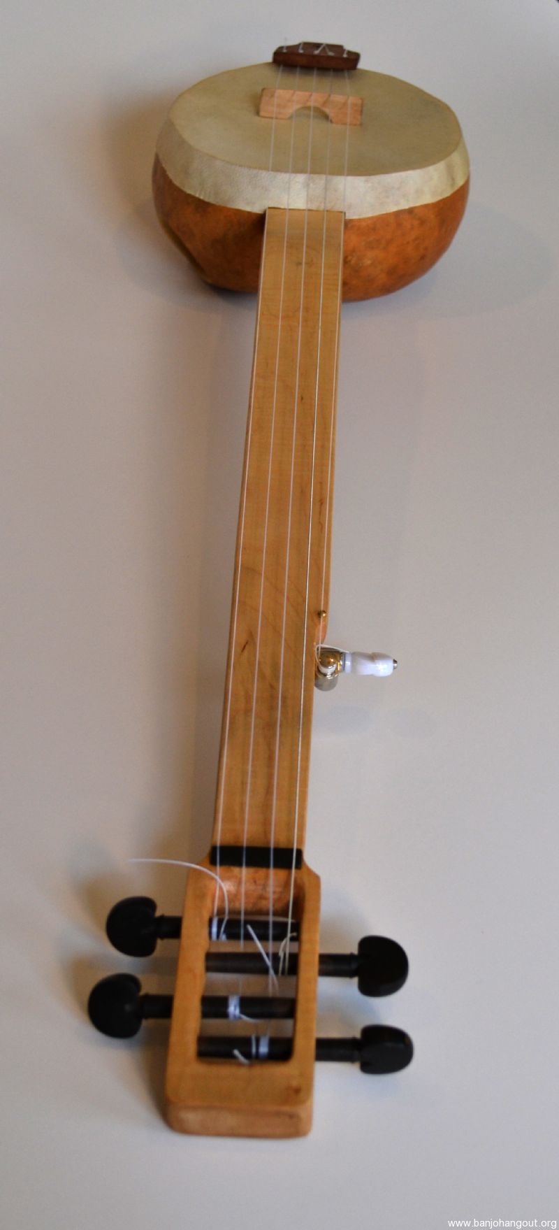 Five String Appalachian Fretless Gourd Banjo Grant Custom Banjos