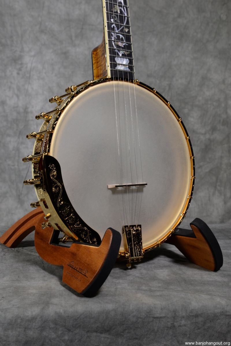 Wildwood Custom Balladeer Openback Banjo 2014 Used Banjo For Sale