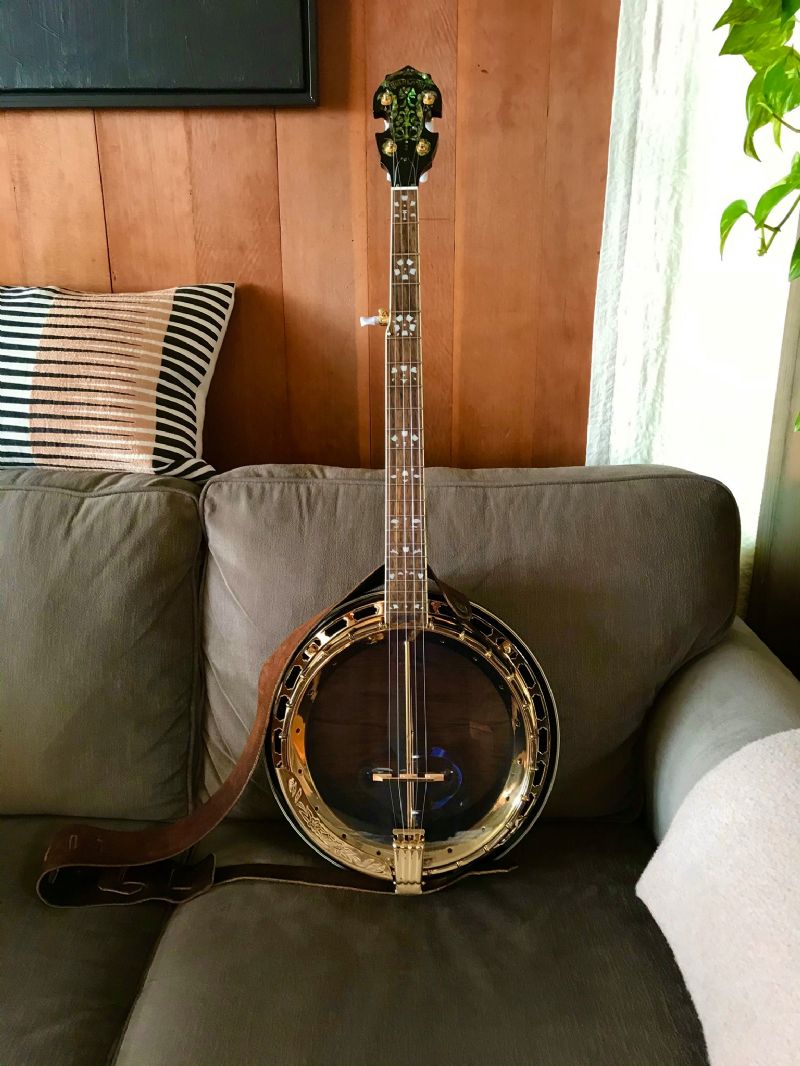 Samick Highland 5 String Banjo - restored 2021 - skateborg23's