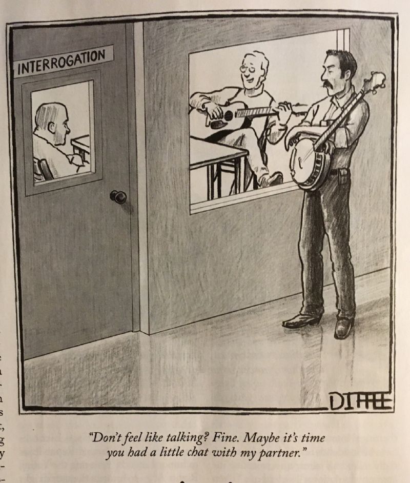 New Yorker banjo cartoon - Discussion Forums - Banjo Hangout