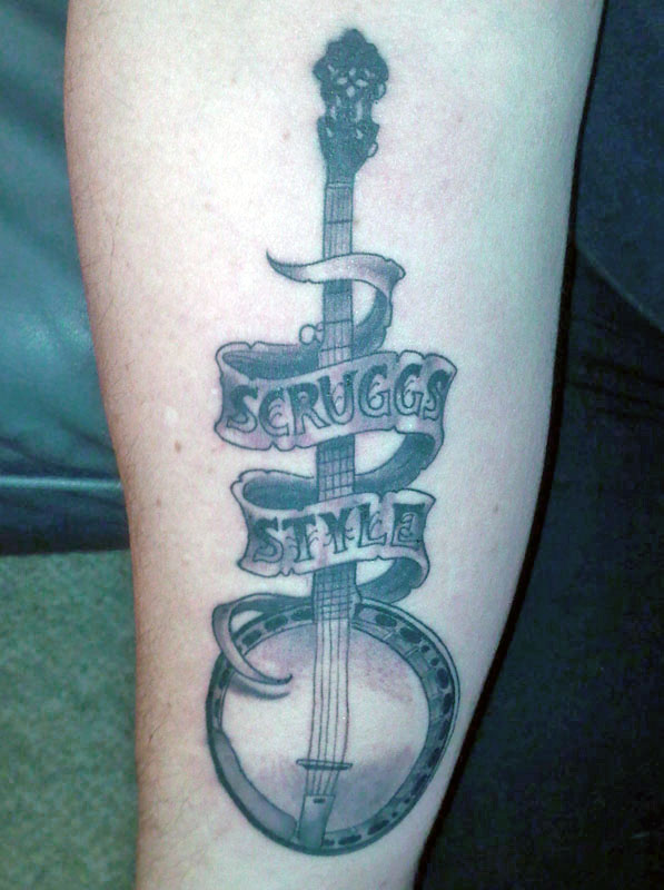 My Banjo Tattoo robbie93's Photos Banjo Hangout