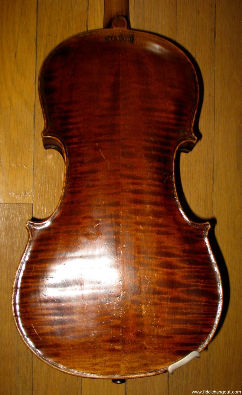 SOLD Antique 1920s Stainer Violin with Fine Dark Fiddle Tone - Fiddle 