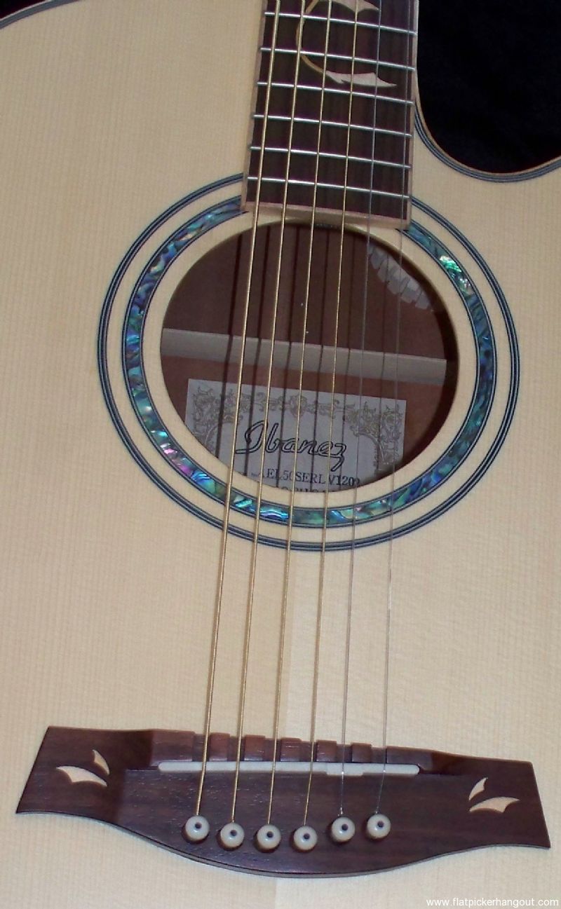 ibanez ael50serlv acoustic electric guitar