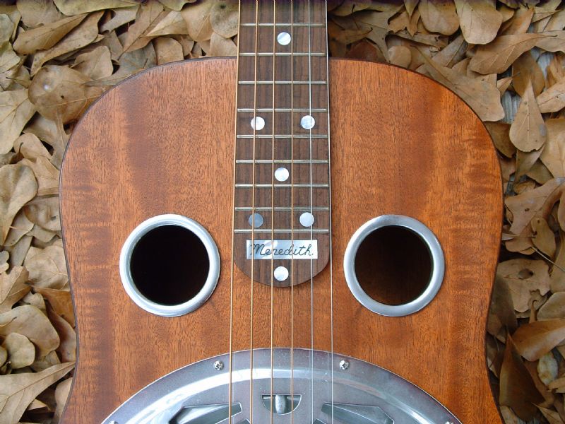 Meredith deals resonator guitars